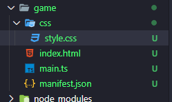 Folder structure of capacitor frontend project