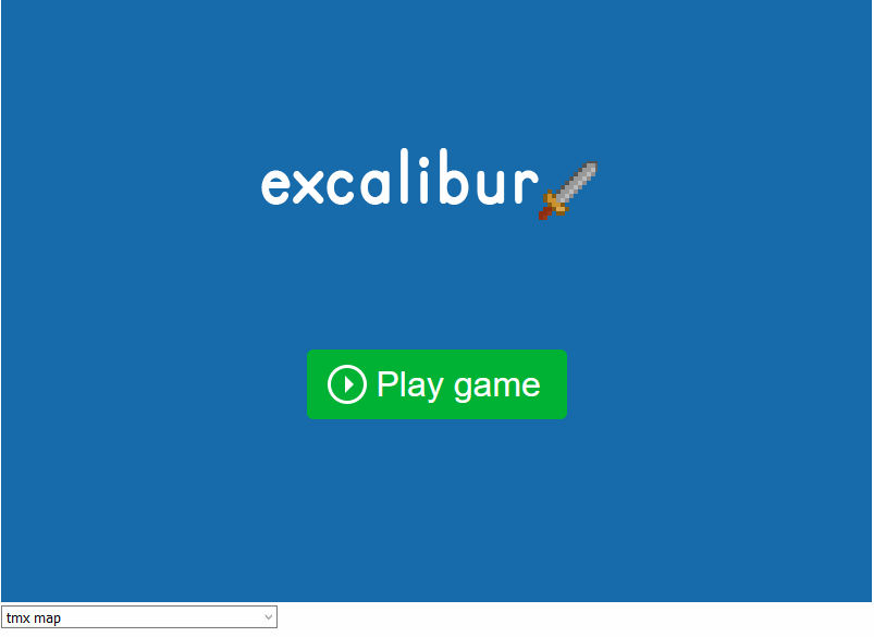 Example of map built in Tiled